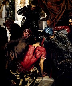 Jacopo Tintoretto - The Miracle of St Mark Freeing the Slave (detail) - WGA22482