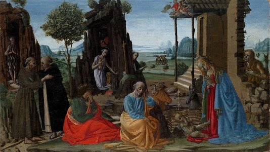Jacopo del Sellaio - The Mystical Nativity - 1946.314 - Yale University Art Gallery