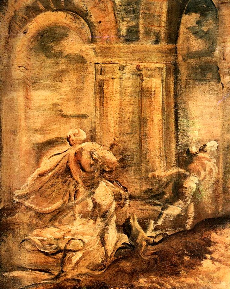 Jacopo Tintoretto - The Massacre of the Innocents (detail) - WGA22595