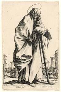Jacques Callot - St. Simon - Google Art Project. Free illustration for personal and commercial use.