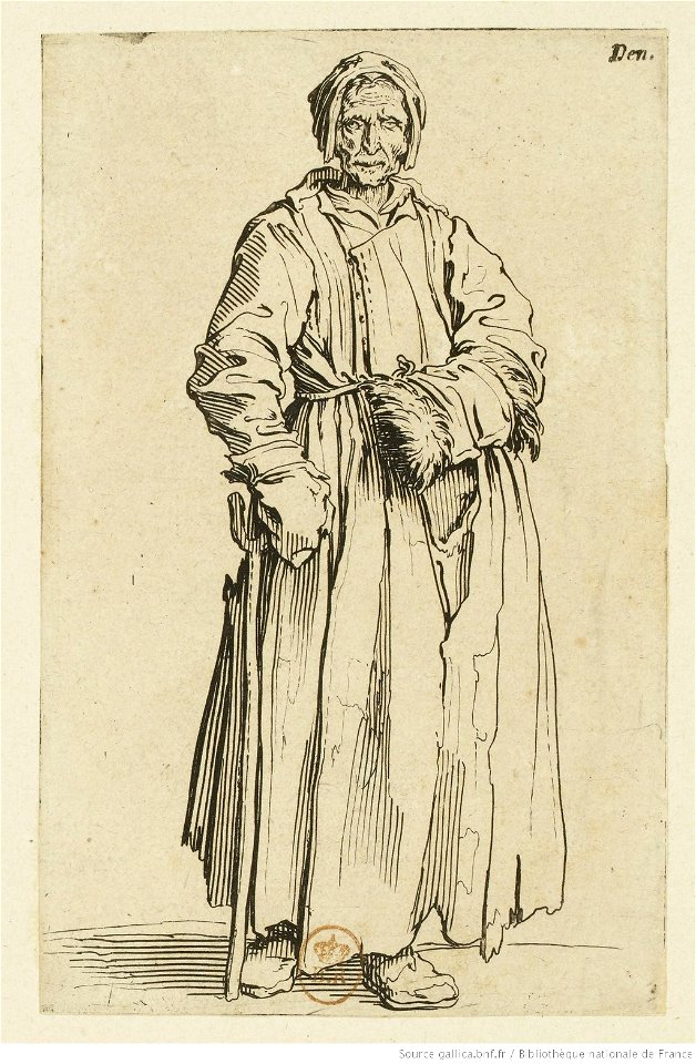 Jacques Callot - Les Gueux (15) - La borgnesse