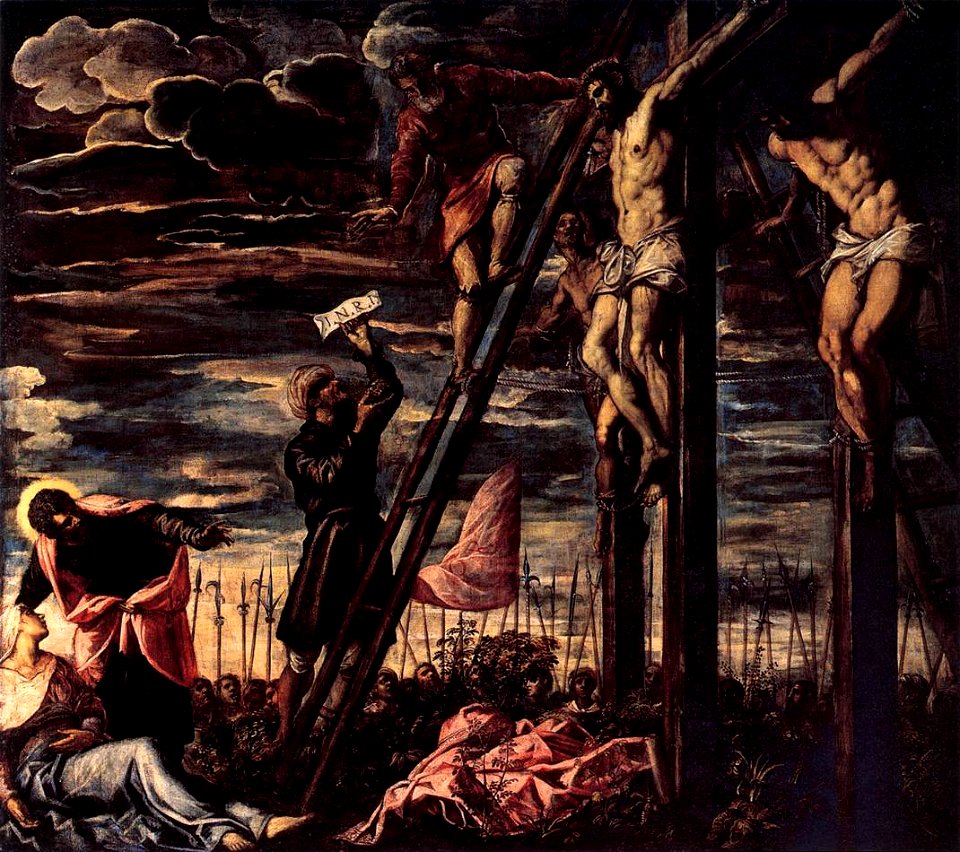 Jacopo Tintoretto - The Crucifixion of Christ - WGA22477