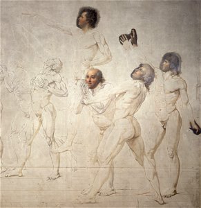 Jacques Louis David - Le serment du Jeu de Paume - Google Art Project cropped