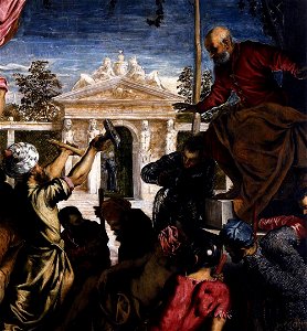 Jacopo Tintoretto - The Miracle of St Mark Freeing the Slave (detail) - WGA22485