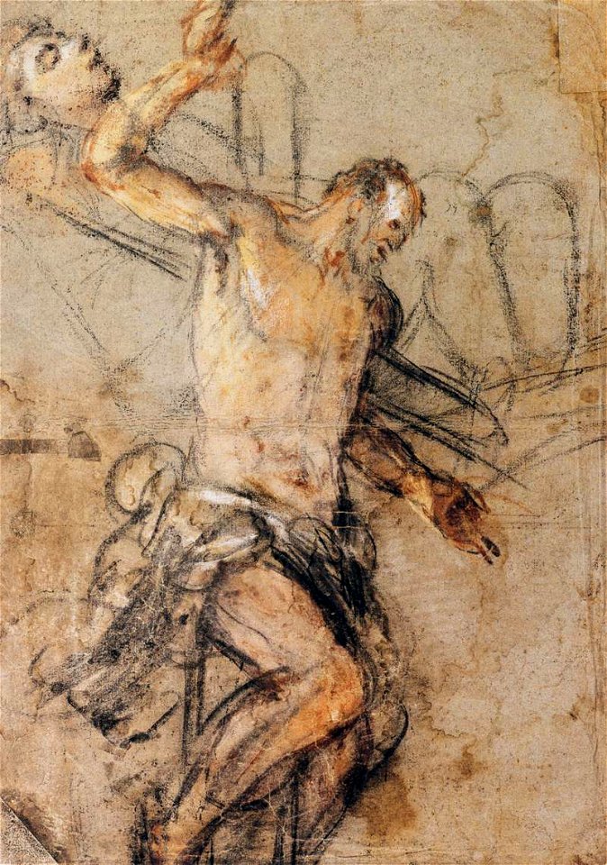 Jacopo da Ponte - The Good Thief on the Cross - WGA01463