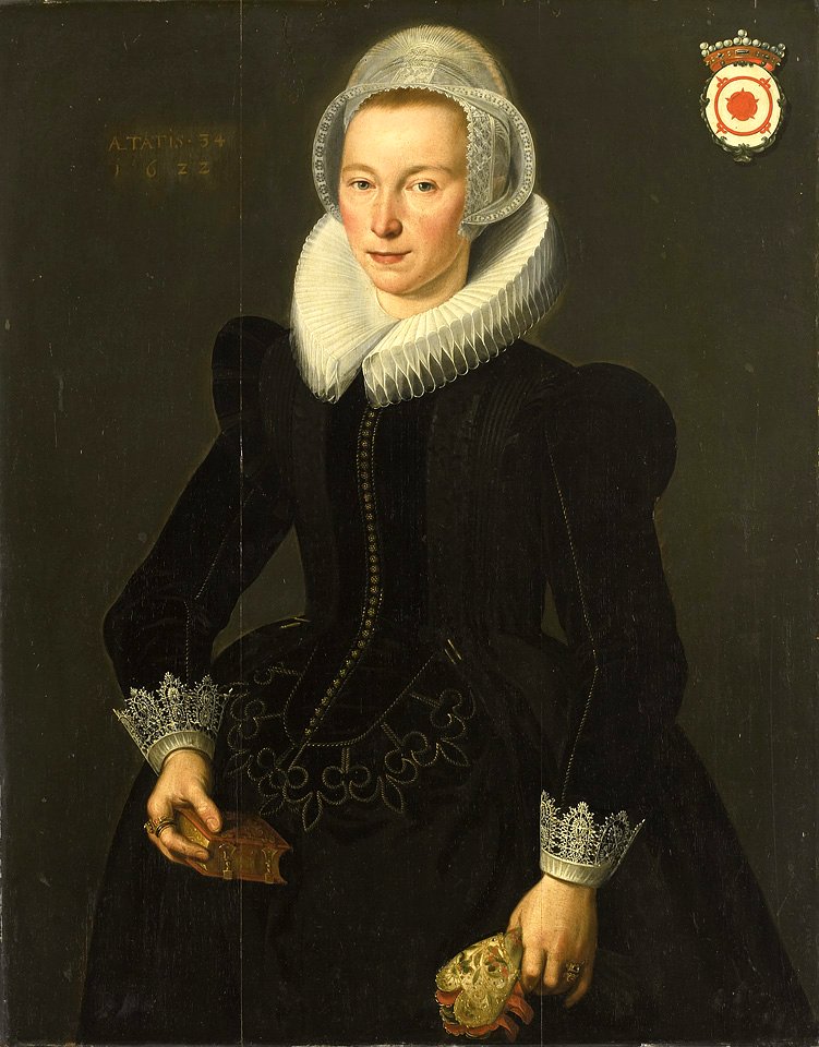 Jacques Waben- portrait Grietje Jansdr