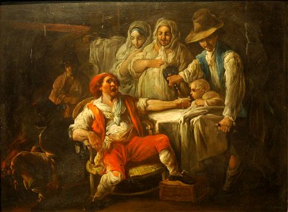Jacques Gamelin - Scène de beuverie