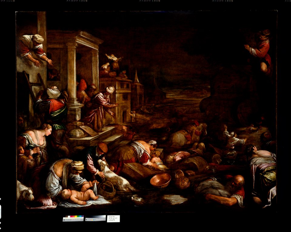 Jacopo Bassano (c. 1510-1592) - The Flood - RCIN 406106 - Royal Collection