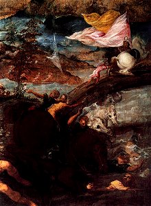 Jacopo Tintoretto - The Conversion of Saul (detail) - WGA22426