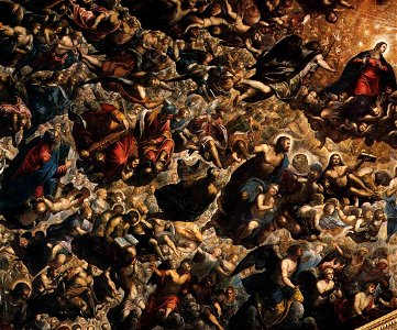 Jacopo Tintoretto - Paradise (detail) - WGA22638