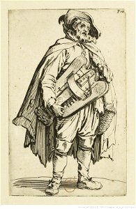 Jacques Callot - Les Gueux (02) - Le joueur de vielle