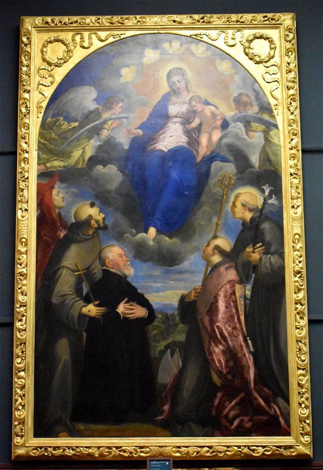 Jacopo Tintoretto - Vierge dans la gloire 2