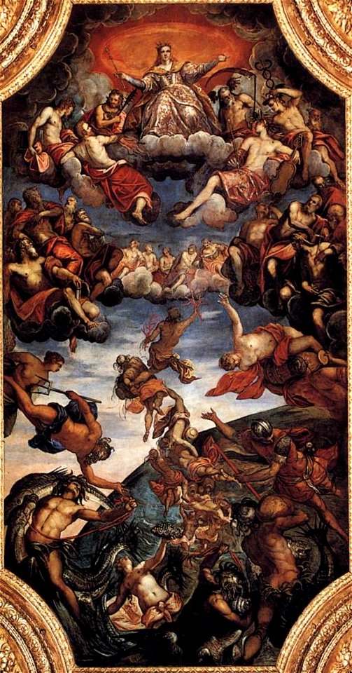 Jacopo Tintoretto - Triumph of Venice - WGA22626