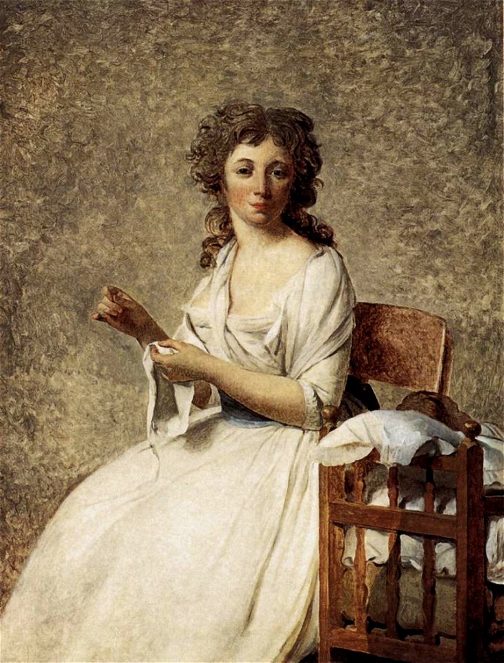 Jacques-Louis David Portrait of Madame Adélaide Pastoret