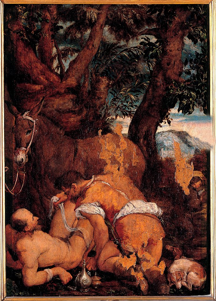 Jacopo Bassano - The good Samaritan - Google Art Project