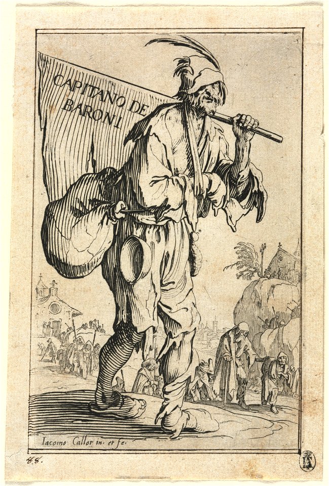 Jacques Callot (French, 1592-1635) - The Beggars - 2008.34 - Cleveland Museum of Art