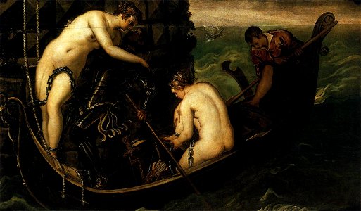 Jacopo Tintoretto - The Liberation of Arsinoe - WGA22667