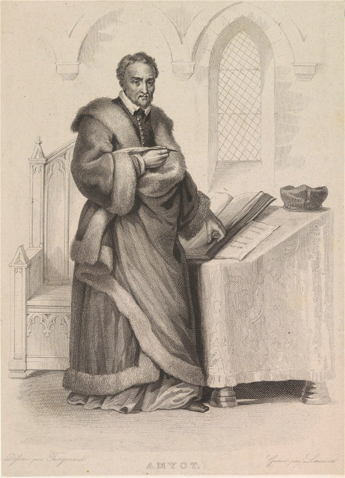 Jacques Amyot portret