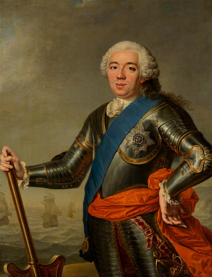Jacques-André-Joseph Aved - Posthumous Portrait of William IV (1711-1751) - 461 - Mauritshuis