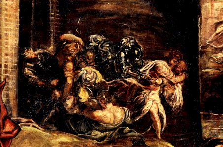 Jacopo Tintoretto - The Massacre of the Innocents (detail) - WGA22592. Free illustration for personal and commercial use.
