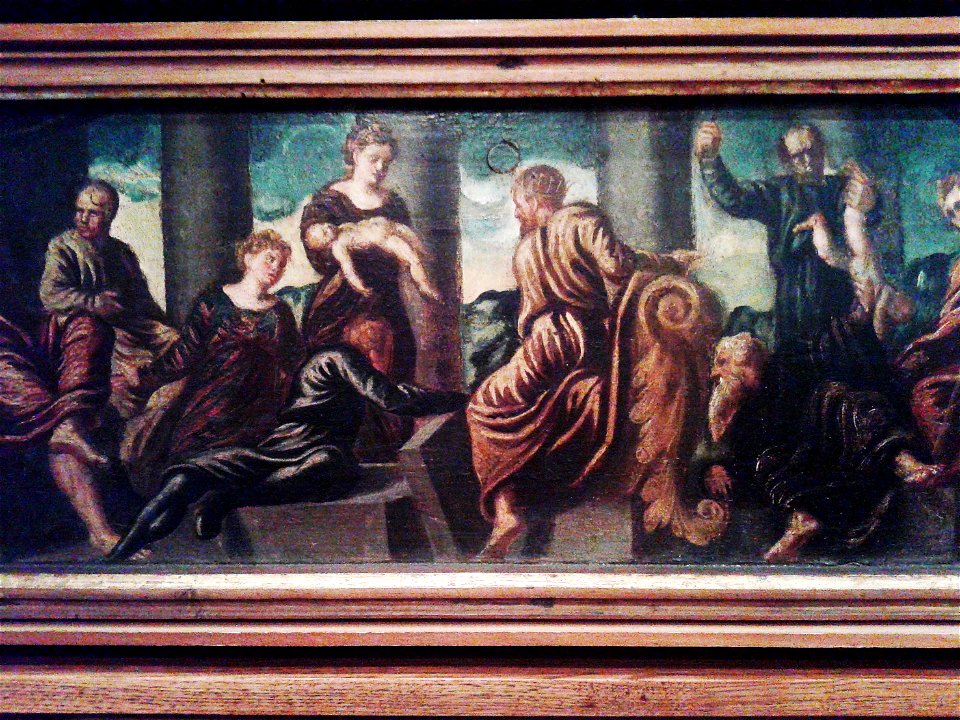 Jacopo Tintoretto Giudizio di Salomone (frammento)