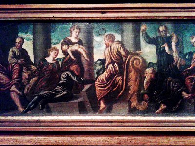 Jacopo Tintoretto Giudizio di Salomone (frammento)