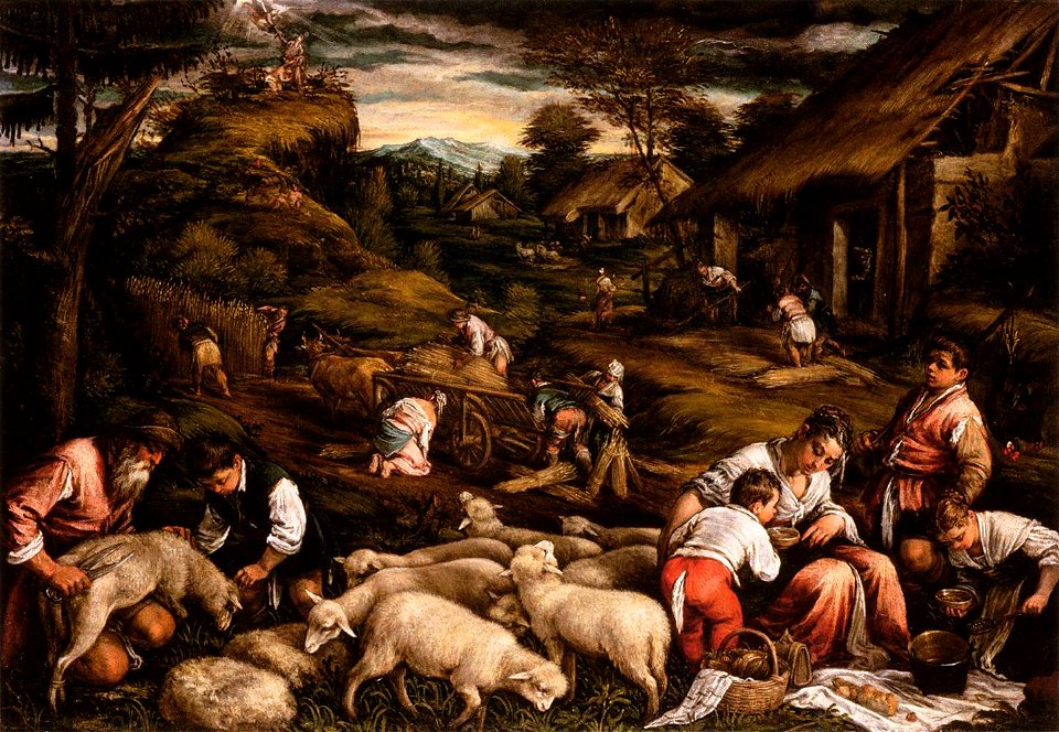 Jacopo da Ponte - Summer (Sacrifice of Isaac) - WGA01454