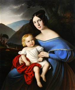 Jakab Marastoni - Matka s dieťaťom - O 234 - Slovak National Gallery
