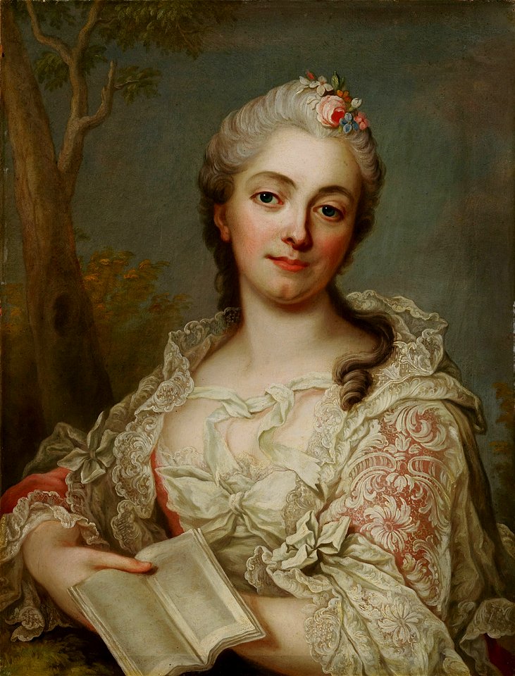 Jakob Björk - Countess Antoinetta Virginia Gyllenborg (1735-1761) - S 35 - Finnish National Gallery