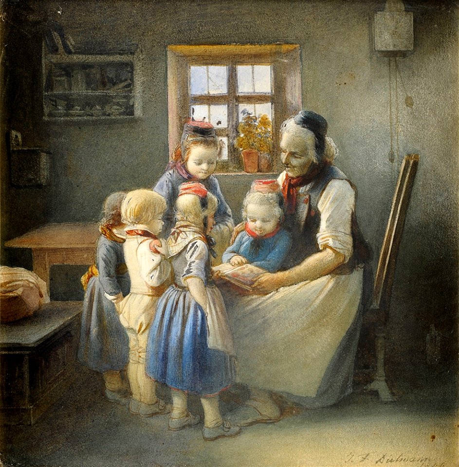 Jakob Fürchtegott Dielmann Großmutters Geschichten 1846