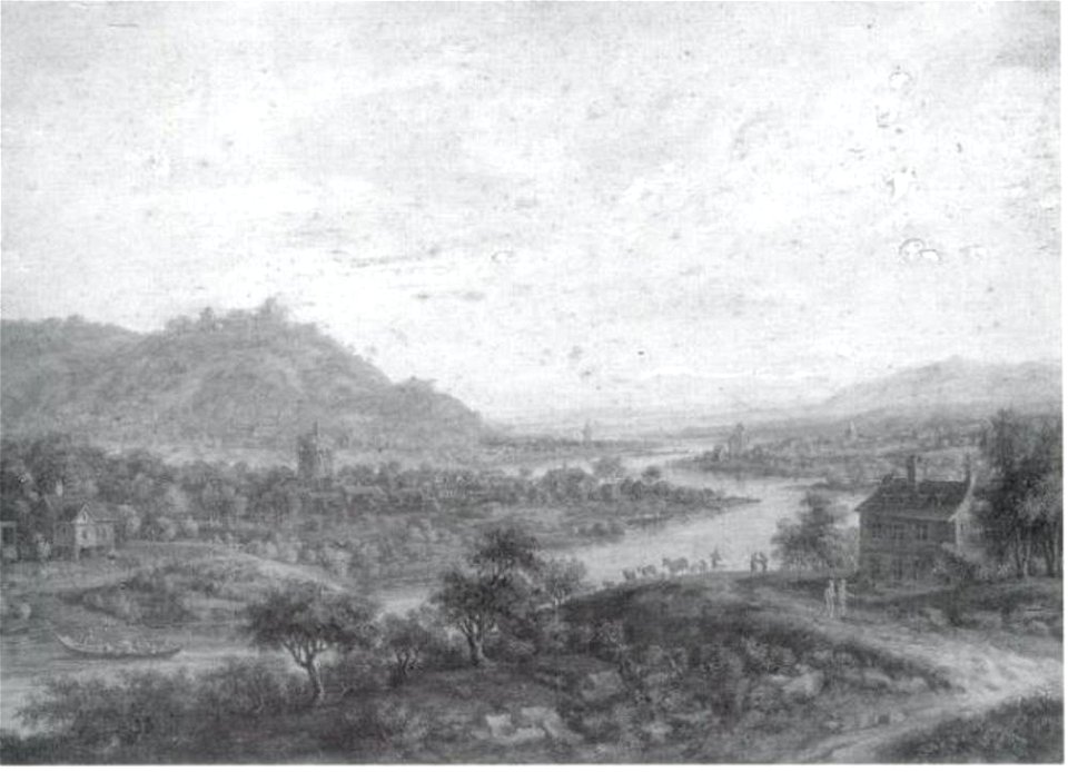 Jakob Burgi - Landschap - 1774 - Städel Museum