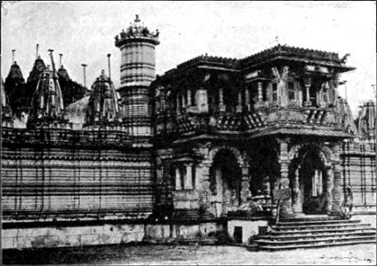 Jain temple at Ahmadabad - Page 327 - History of India Vol 1 (1906)