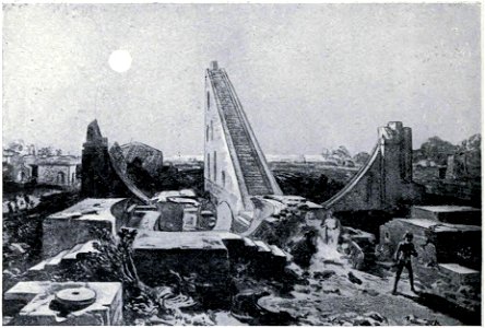 Jai Singh's observatory at Delhi, 1719