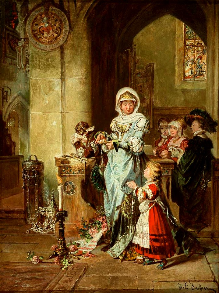 Jakob Emanuel Gaisser Damen beim Gebet