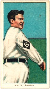 Jake White, Buffalo Team, baseball card portrait LCCN2008676929