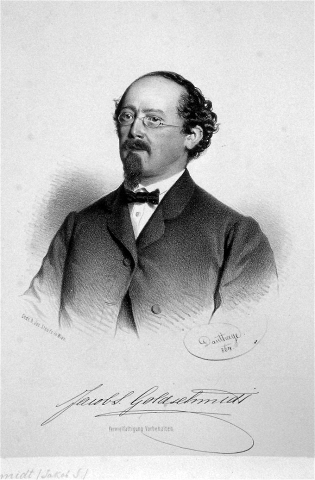 Jakob Goldschmidt Litho