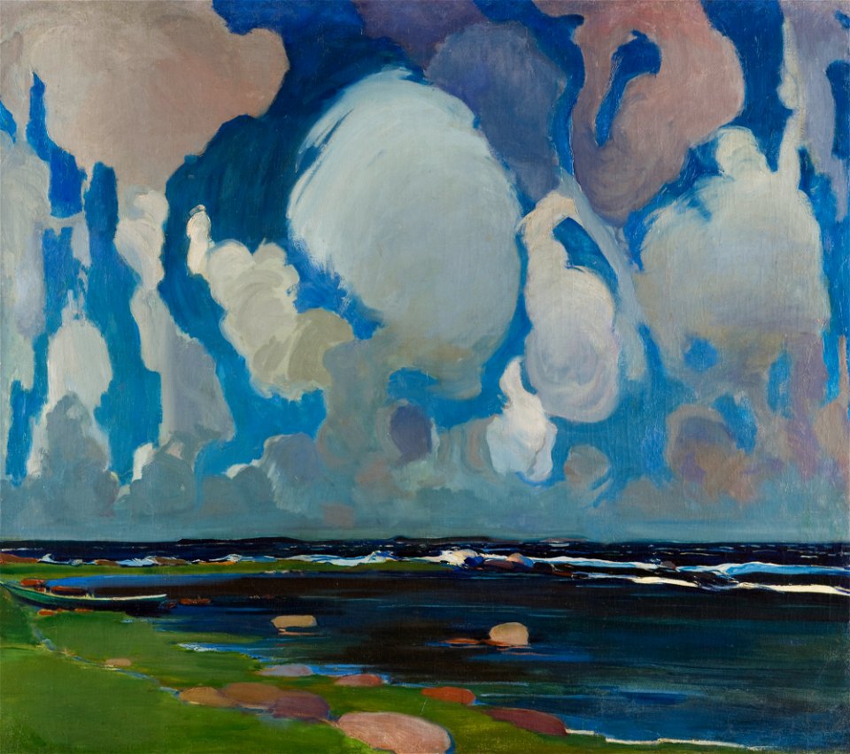 Krzyżanowski, Konrad (1872-1922) - Clouds in Finland - MNK II-b-1268 - National Museum Kraków