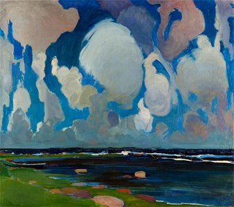 Krzyżanowski, Konrad (1872-1922) - Clouds in Finland - MNK II-b-1268 - National Museum Kraków
