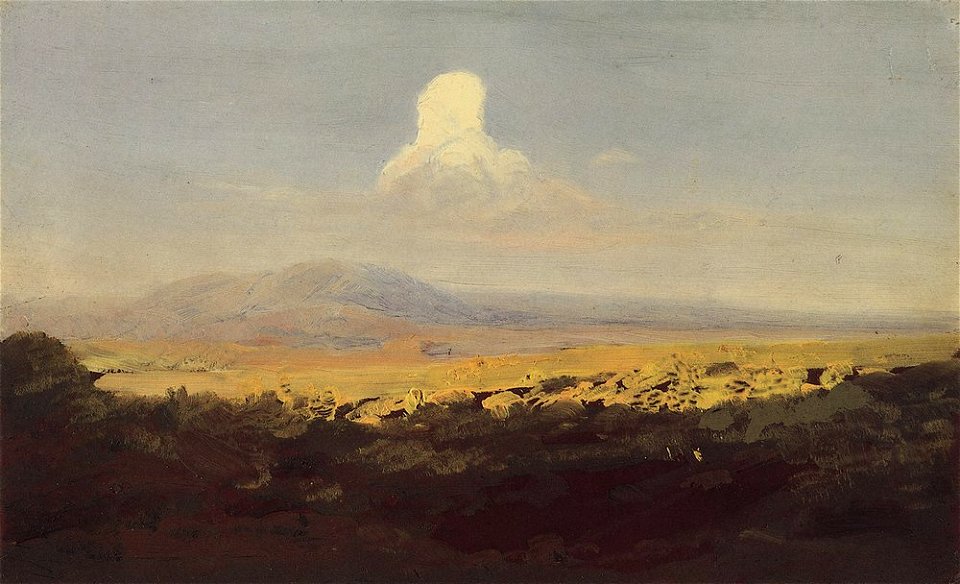 Kuindzhi Cloud over the mountain valley 1898 1908