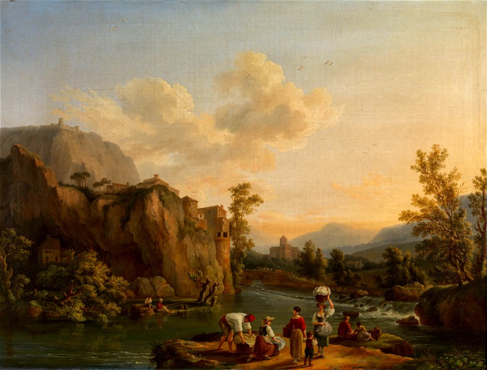 Jakob Philipp Hackert (1737-1807) - Landscape in Switzerland - RCIN 403560 - Royal Collection