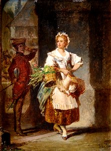 Jakob Emanuel Gaisser Die schöne Marketenderin