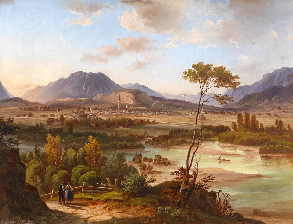 Jakob Canciani Blick auf Villach