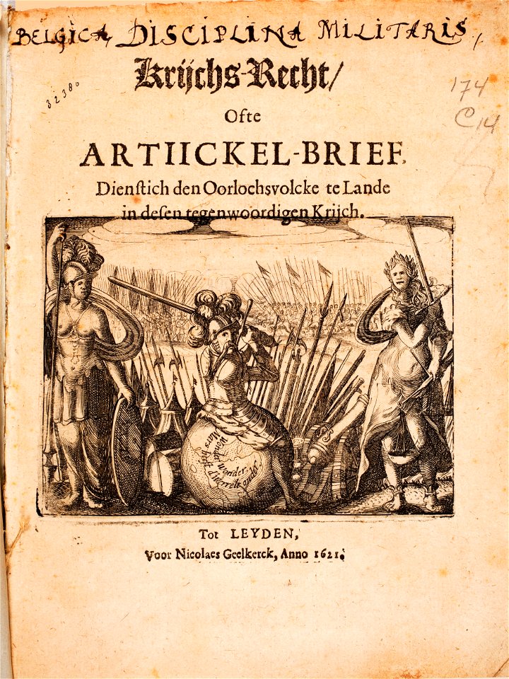 Krĳchs-recht-ofte-Artiickel-brief MG 1041