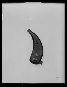 Kruthorn för fängkrut, Tyskland , 1600-talet - Livrustkammaren - 62134