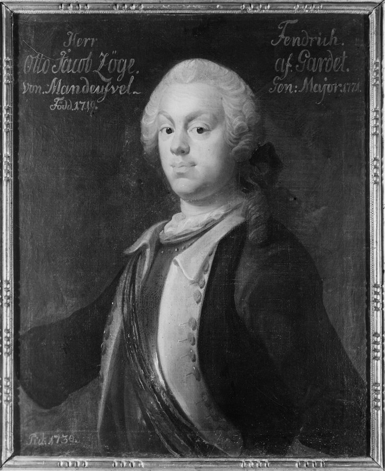 Jakob Otto Zöge von Manteuffel , 1718 -96 (Olof Arenius) - Nationalmuseum - 15043
