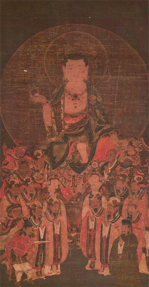 Ksitigarbha with the Ten Kings of Hell (Nikkoji Kasaoka)