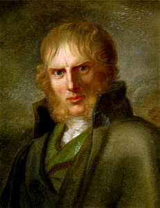 Gerhard von Kügelgen portrait of Friedrich. Free illustration for personal and commercial use.