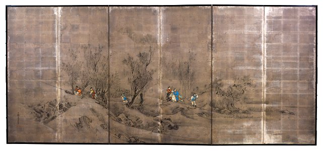 Kubota Beisen - The Bravery of Captain Matsuzaki Nao’omi at Anseong... - 1059-2010.2 - Saint Louis Art Museum