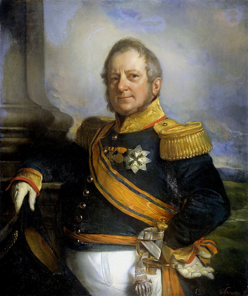 Hendrik Merkus Baron de Kock (1779-1845). Legercommandant en na 1826 luitenant-gouverneur-generaal Rijksmuseum SK-A-3796