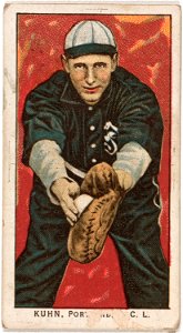 Kuhn, Portland Team, baseball card portrait LCCN2007685575
